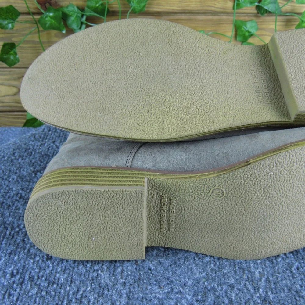 Old Navy Taupe‎ Fabric Desert Chukka Boots Lace Up Casual Classic Comfort Men 10